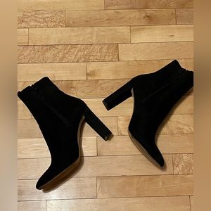 Aldo Suede Leather Sock Bootie